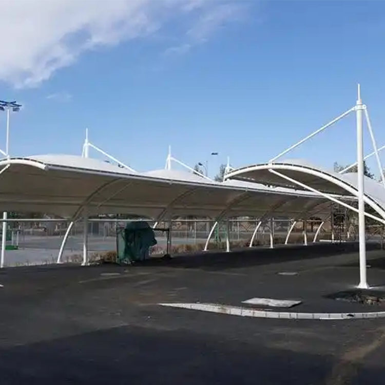 噶尔县膜结构电动车棚